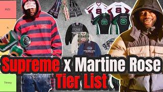 Martine Rose x SUPREME TierList