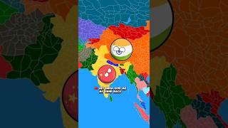 What if India  and China  Switch  Places|#countryballs #nutshell #shorts #ytshorts #india