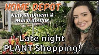 Come late night PLANT Shopping with me at Home Depot! | Feburary 2022