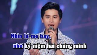 karaoke Vùng Lá Me Bay - Tone Nam Nguyễn Thành Viên