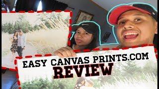 EASY CANVAS PRINTS REVIEW | ENGAGEMENT PHOTOS