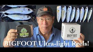 BIGFOOT Ultra Light Reels For Day Spinning!