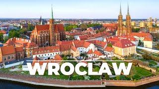 WROCŁAW W JEDEN DZIEŃ | 4K | Szybki spacer po wspaniałym i kolorowym Wrocławiu!