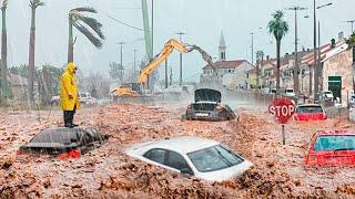 Kroatien steht unter Wasser! Schwere Überschwemmungen zerstören Straßen und Häuser in Podgora Europa