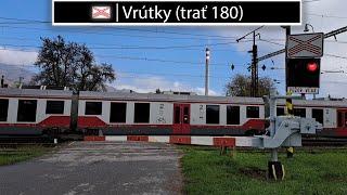 Železničné priecestie Vrútky (trať 180) (SK) - 23.10.2022 - AŽD71