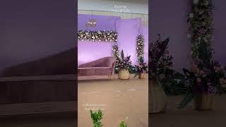 Trending reception decoration | engagement decoration | wedding decoration  #shortvideo #tamil