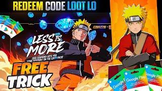 Less is more New Event Free Fire Get Free Trick New Redeem Code app Free 100 rs Code 