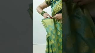 Very beautiful silk saree draping tutorial | Saree draping tips & stricks | Sari wear