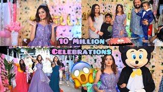 WOW! Grand 10 Million Celebrations Best Party Ever With Family Papa Was Crying Bindass Kavya