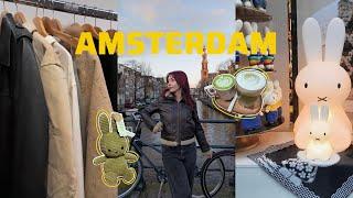 4 DAYS IN AMSTERDAM | couples trip, thrifting + bestie’s bday celebrations 