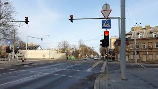 Vilnius, Naugarduko - Švitrigailos g. šviesoforai (1) Dviračių šviesoforai / bicycles traffic lights