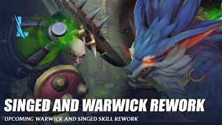 Singed and Warwick Skill Rework - Wild Rift