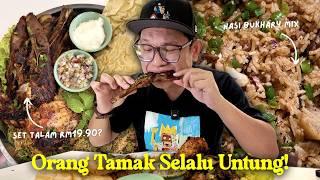 Mentang-Mentanglah Murah! Cubaan Makan Sorang Set Talam Nasi Bukhary 