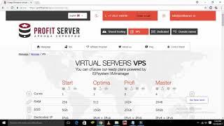 Cheap VPS hosting by Profitserver - 1$ only!