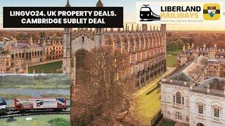 Lingvo24. UK Property deals. Cambridge sublet deal