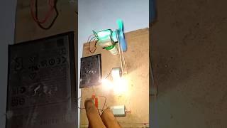 High Electricity Generate with DC Motor to DC Motor | #motor #technology #shorts