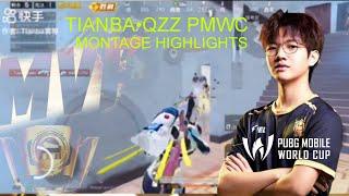 TIANBA•QZZ MVP PMWC 2024 - MONTAGE | QUINGZHI  GAMEPLAY | CONTROL AND SENSITIVITY