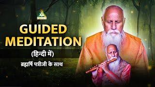 30 Minutes Guided Meditation by Brahmarshi Patriji | Flute Meditation