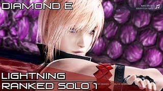 LEARNING LIGHTNING! Dissidia Final Fantasy NT (DFFNT) - Lightning Ranked Solo Matches 1