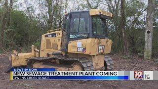 Sewage Treatment Plant Coming to Owens Cross Roads | Nov. 1, 2024 | News 19 at 6 p.m.