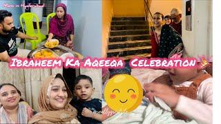 Ibraheem Ka Aqeeqa Party  || Kolkata Ka 37 yrs Old House  Ka Renovation Shuru  ||