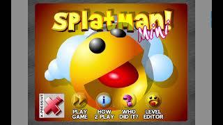 Flash Pac-Man Games 5 - Splatman! Mini Part One - The Game