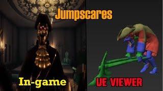 Jumpscare Animations on UE Viewer! | Dark Deception