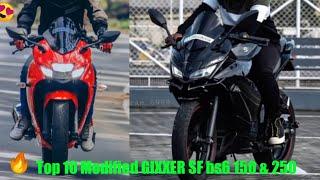 Top 10 Modified GIXXER SF / SUZUKI GIXXER SF 150/250