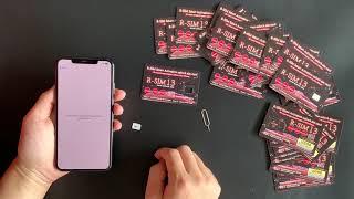 R-SIM13 smart activation unlock sim card