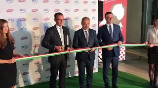 Opening production lines FrieslandCampina Hungária in Mátészalka