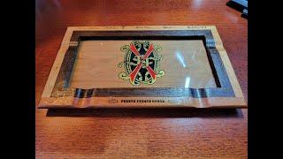 Custom Handmade Cigar Box Ashtrays, OpusX, Liga, Cohiba, Davidoff, Padron...Great Christmas Gift !!