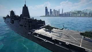 USS San Antonio - This Ship have 4x Missile Slots and 2 USV! Very Worth - Modern Warships