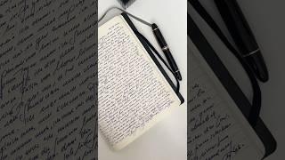 Journaling ASMR routine, Montblanc Edition ️