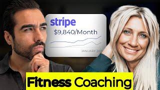 This Fitness Coach Makes $9,840/month ONLINE!