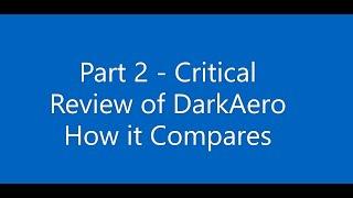 DarkAero Inc. Aircraft Critical Review Part 2