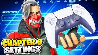 NEW Best Controller Settings + Sensitivity For Fortnite Chapter 6! (PS4/PS5/XBOX/PC)