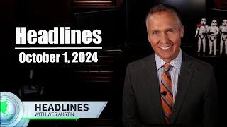 October 1, 2024 Headlines with Wes Austin #news #newsupdate #newsupdates #funny #conservative