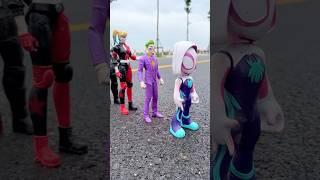 Spiderman vs Super Heroes DOMINO EFFECT THE AMAZING ! #marvel #funny #hulk