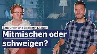 In öffentlichen Debatten mitmischen | Sam Urech und Benjamin Kilchör