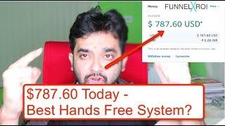 Funnel X ROI Day 14 - $787.60 Best Hands Free System?