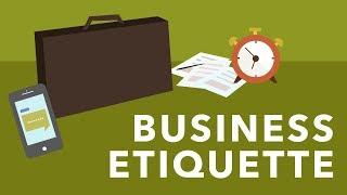 Business Etiquette Basics