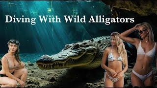 Fearless Girls Swim with Wild Alligators! You Won't Believe What Happens Next!