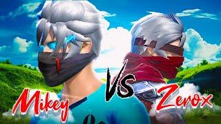 Zerox FF Vs Mikey FFSpinner God Vs Accuracy GodInsane Match