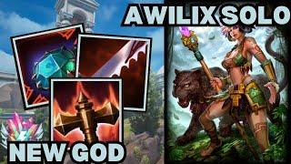 Awilix First Impressions! - Awilix Solo Deity Smite 2 Gameplay