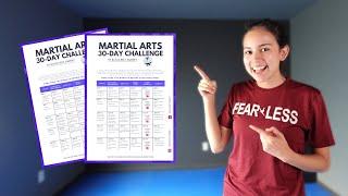 I Created a 30-Day Martial Arts Challenge! (Day 5 Follow-Along Workout)