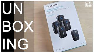 Saramonic Blink500T4 4-Channel Wireless Lavalier Microphone System - Unboxing - Poc Network