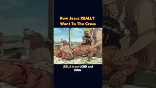 How Jesus REALLY Went To The Cross #shorts #youtube #newtestament #jesus #bible #fypシ