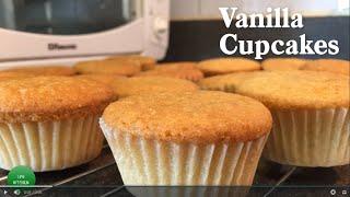 HOMEMADE VANILLA CUPCAKE RECIPE | How to make Moist and Spongy Vanilla Cupcakes