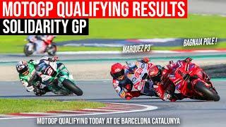 MotoGP Qualifying Results #SolidarityGP | Solidarity MotoGP Qualification Today