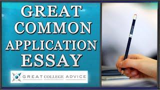 Write a Great Common Application Essay--Prompt #1: Background, Interest, Identity, Talent